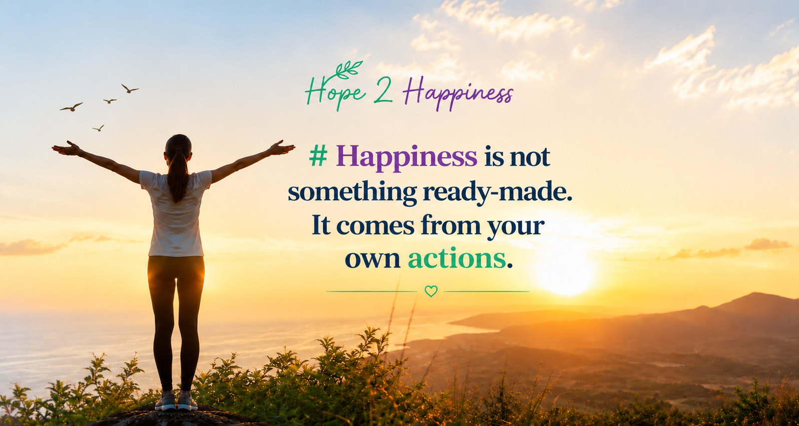 Hope2Happiness Banner